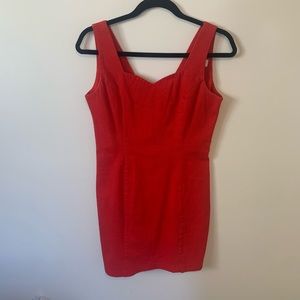 🤩 3 for $20 / Le Château Red dress with sweetheart neckline